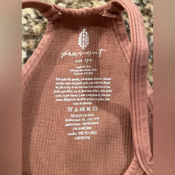 NWOT Free People Happiness Runs Tank - Picture 7 of 7